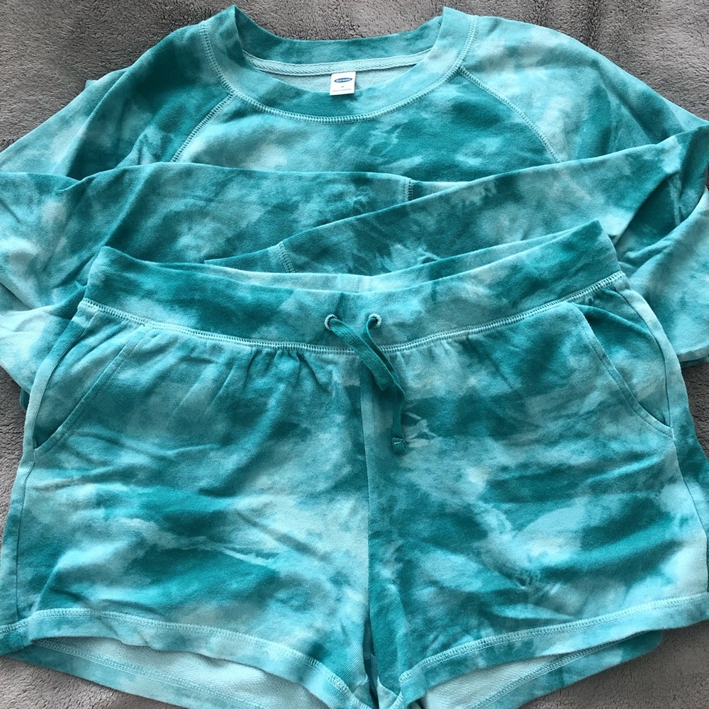 Old Navy Tie-dye Lounge Set Size Medium